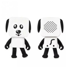 ลำโพงพกพา รูปตัวสุนัขเต้นได้ Dancing Speaker Dog Mini USB Smart Bluetooth
