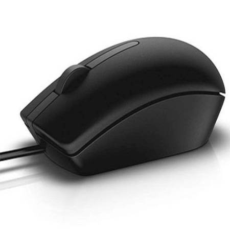 Dell MS116  USB Optical Mouse 1000dpi, 1.8m (Black)