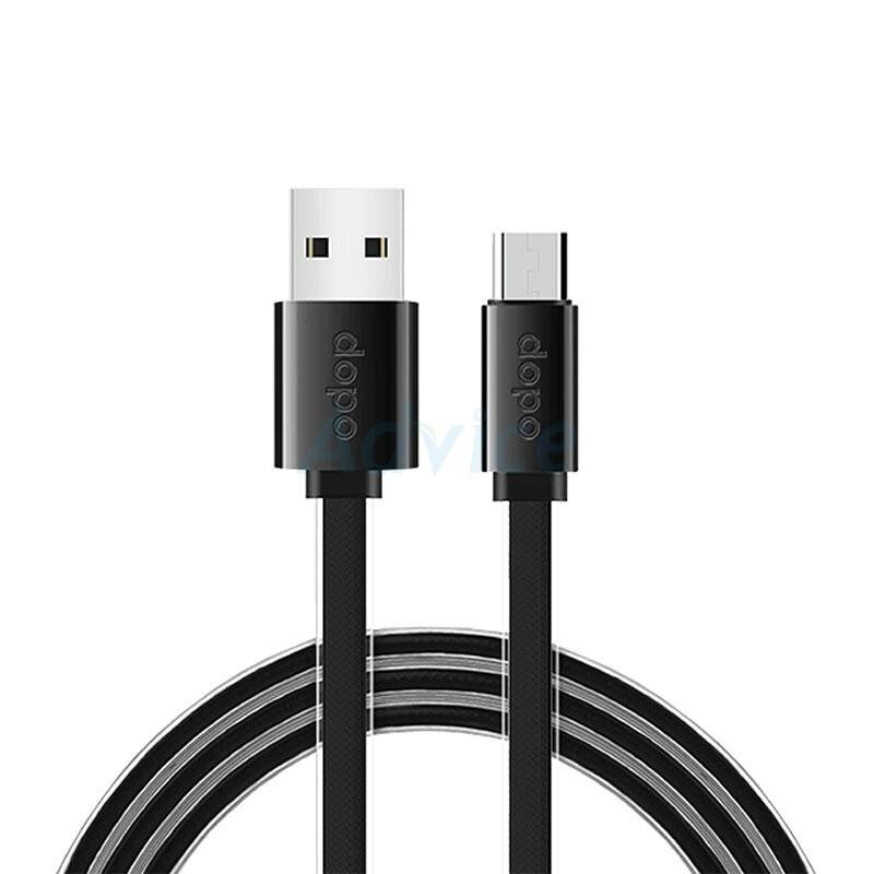 DOPO Cable USB To Micro USB (1M,D-1604) สายเคเบิ้ล Black