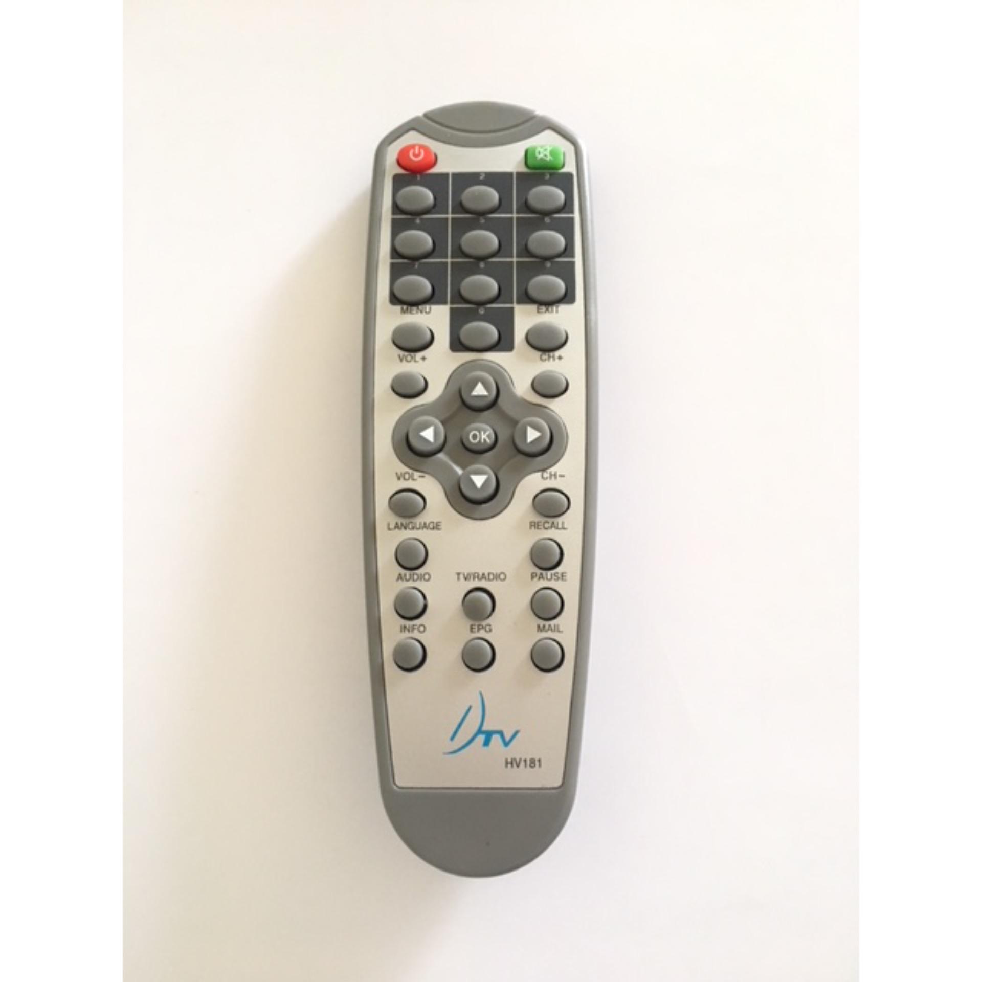 รีโมทใช้สำหรับกล่องรับสัญญาณจานดาวเทียว DTV