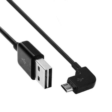 Eachgo 3 เมตร Universal ข้อศอก Micro สาย USB ชาร์จซิงค์ข้อมูลสำหรับ Android - INTL