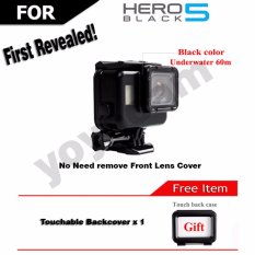 เคสกันน้ำ​ Touch​ screen Gopro Hero 5 6 7 Black Waterproof housing กันน้ำ 40 เมตร แถมฝา Touch Screen