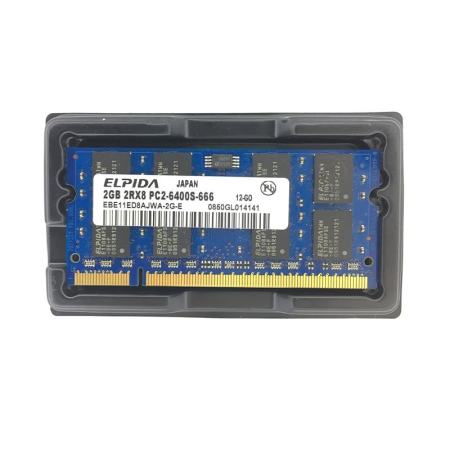 ELPIDA DDR2 2GB 800mhz pc2-6400 so-dimm memory ram laptop memoria notebook​ - intl