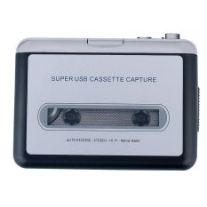 [Updated version]ezcap218 เครื่องแปลงคาสเซทเทปเป็น MP3 ต่อผ่าน usb port,Old tape to mp3 Audio Music Capture Player(Black) - intl
