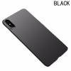 Fancyqube เคสโทรศัพท์บางเฉียบสำหรับ Iphone X เคสดำ-นานาชาติ