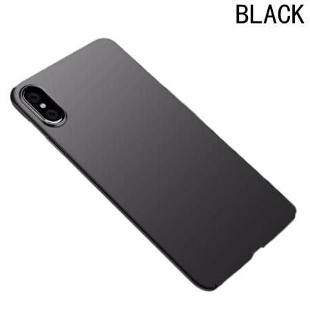 Fancyqube เคสโทรศัพท์บางเฉียบสำหรับ Iphone X เคสดำ-นานาชาติ