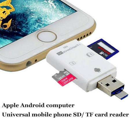 Flash Device 3 in1 iphone5 5s iphone6 6s iphone7 USB Card reader การ์ดรีดเดอร์ แฟรชไดร์