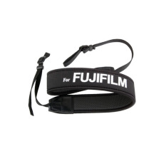 For  Fujifilm สายคล้องกล้อง แบบนิ่ม Neoprene รุ่น Fujifilm (สายสีดำ/อักษรขาว)