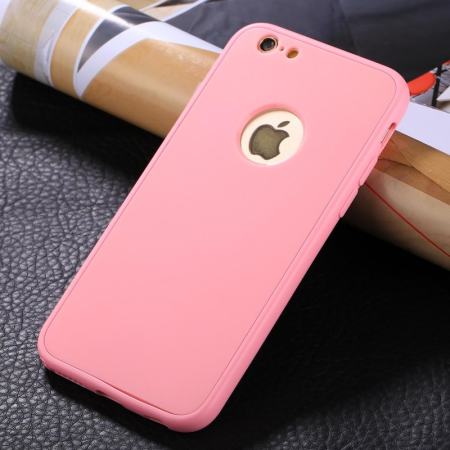 สำหรับ iPhone 6 และ 6 วินาทีมีสไตล์น้ำหนักเบา 360 องศากันกระแทกที่ถอดออกได้ทีพียู + พีซีกรณีป้องกัน (สีชมพู) - นานาชาติ สำหรับ iPhone 6 และ 6 วินาทีมีสไตล์น้ำหนักเบา 360 องศากันกระแทกที่ถอดออกได้ทีพียู + พีซีกรณีป้องกัน (สีชมพู) - นานาชาติ