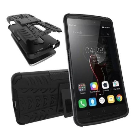 สำหรับ Lenovo A7010 ฝาครอบกันกระแทกสีดำ - INTL