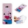 สำหรับซัมซุงกาแล็คซี่ S8 CLEAR การ์ตูนน่ารักการออกแบบลวดลาย TPU เคสป้องกันโปร่งใส (Flamingo) - INTL