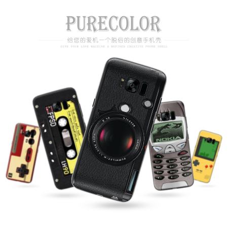 สำหรับ Samsung Galaxy S8 ความเป็นเอกลักษณ์ที่ไม่ซ้ำกันกรณีการ์ตูนแฟชั่นกลับปกป้องผิวปกคลุมภาพวาดโทรศัพท์กรอบยากสำหรับ Galaxy S8 เปลือกที่อยู่อาศัยมือถือ + ของขวัญที่วางโทรศัพท์ฟรี - นานาชาติ