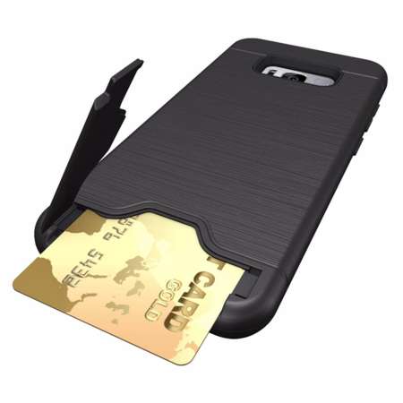 สำหรับ Samsung Galaxy S8 พลัสกรณี [การ์ดแปรง] กูลูกูรูพีซี + ทีพียูไฮบริดปกหลังปกคลุมด้วยการ์ดสล็อตโทรศัพท์มือถือ - นานาชาติ