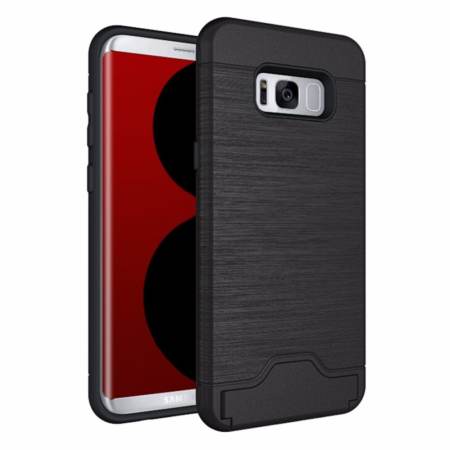 สำหรับ Samsung Galaxy S8 พลัสกรณี [การ์ดแปรง] กูลูกูรูพีซี + ทีพียูไฮบริดปกหลังปกคลุมด้วยการ์ดสล็อตโทรศัพท์มือถือ - นานาชาติ