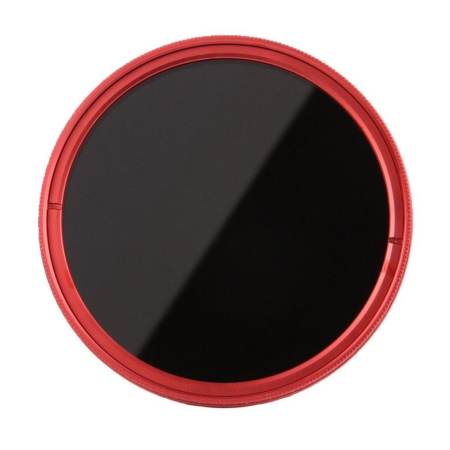 FOTGA 46 mm Fader ND 2 to ND 400 Red Ring Variable ND Slim filter Adjustable Neutral Density