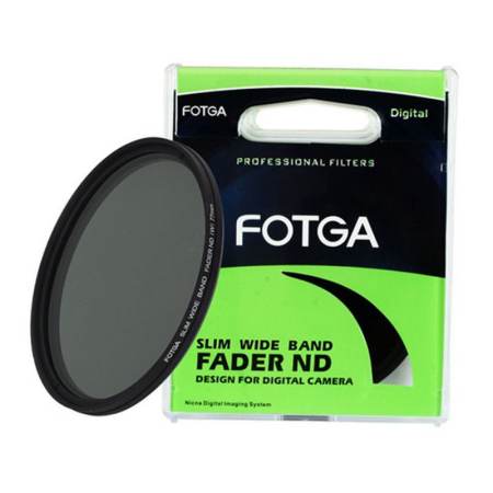 FOTGA 46 mm Fader Variable ND Slim filter Adjustable ND 2 to ND 400 Neutral Density