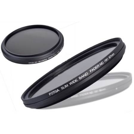 FOTGA 46 mm Fader Variable ND Slim filter Adjustable ND 2 to ND 400 Neutral Density