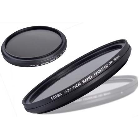 FOTGA 49 mm Fader Variable ND Slim filter Adjustable ND 2 to ND 400 Neutral Density