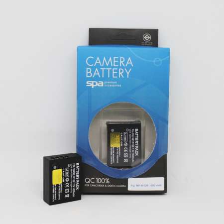 แบตเตอรี่กล้อง Fuji ยี่ห้อ SPA Battery รหัส W126 Replacement Battery ใช้กับ Fuji X-E1 , X-E2 , X-T1 , X-M1 , X-A1 , X-A2 , X-A3