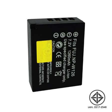 แบตเตอรี่กล้อง Fuji ยี่ห้อ SPA Battery รหัส W126 Replacement Battery ใช้กับ Fuji X-E1 , X-E2 , X-T1 , X-M1 , X-A1 , X-A2 , X-A3