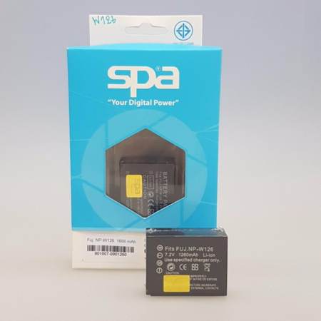 SPA Battery Fujifilm W126  แบตเตอรี่กล้อง Fujilm 