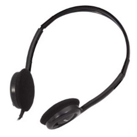 Genius HS-M200C Single Jack Headset for PC/Notebook(Black) 