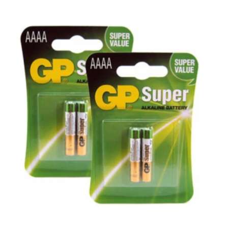 Di shop ถ่าน GP AAAA super alkaline แพค 2 ก้อน จำนวน 2 แพค  
