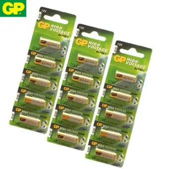 รีวิว GP Battery ถ่าน Alkaline Battery 12V. รุ่น GP23AE ถ่านกริ่งไร้สาย รีโมตรถยนต์ Car Remote Controller(3 แพ็ค 15 ก้อน) ดีไหม