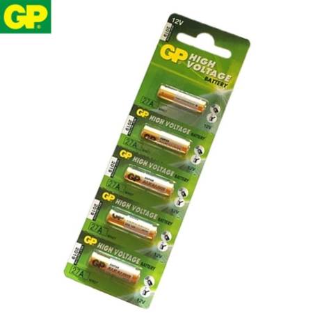 GP Battery ถ่าน Alkaline Battery 12V. รุ่น GP27A ถ่านกริ่งไร้สาย รีโมตรถยนต์ Car Remote Controller(1 แพ็ค 5 ก้อน) GP Battery ถ่าน Alkaline Battery 12V. รุ่น GP27A ถ่านกริ่งไร้สาย รีโมตรถยนต์ Car Remote Controller(1 แพ็ค 5 ก้อน)
