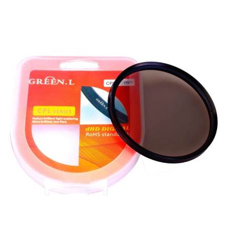 Green L UV + CPL 37mm Filter Protector Circular Polarizing ยูวีและซีพีแอล