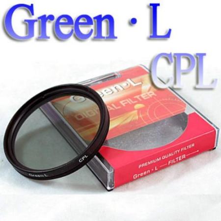 สีเขียว. L 52 มิลลิเมตร 52 มิลลิเมตร Circular Polarizing C-PL CPL PL-CIR - INTL