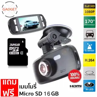 โปรโมชั่น GX กล้องติดรถยนต์ รุ่น G1W ของแท้ ชิพ NT96650 Full HD WDR  - สีดำ ฟรี Micro SD แท้ 16GB รีวิว