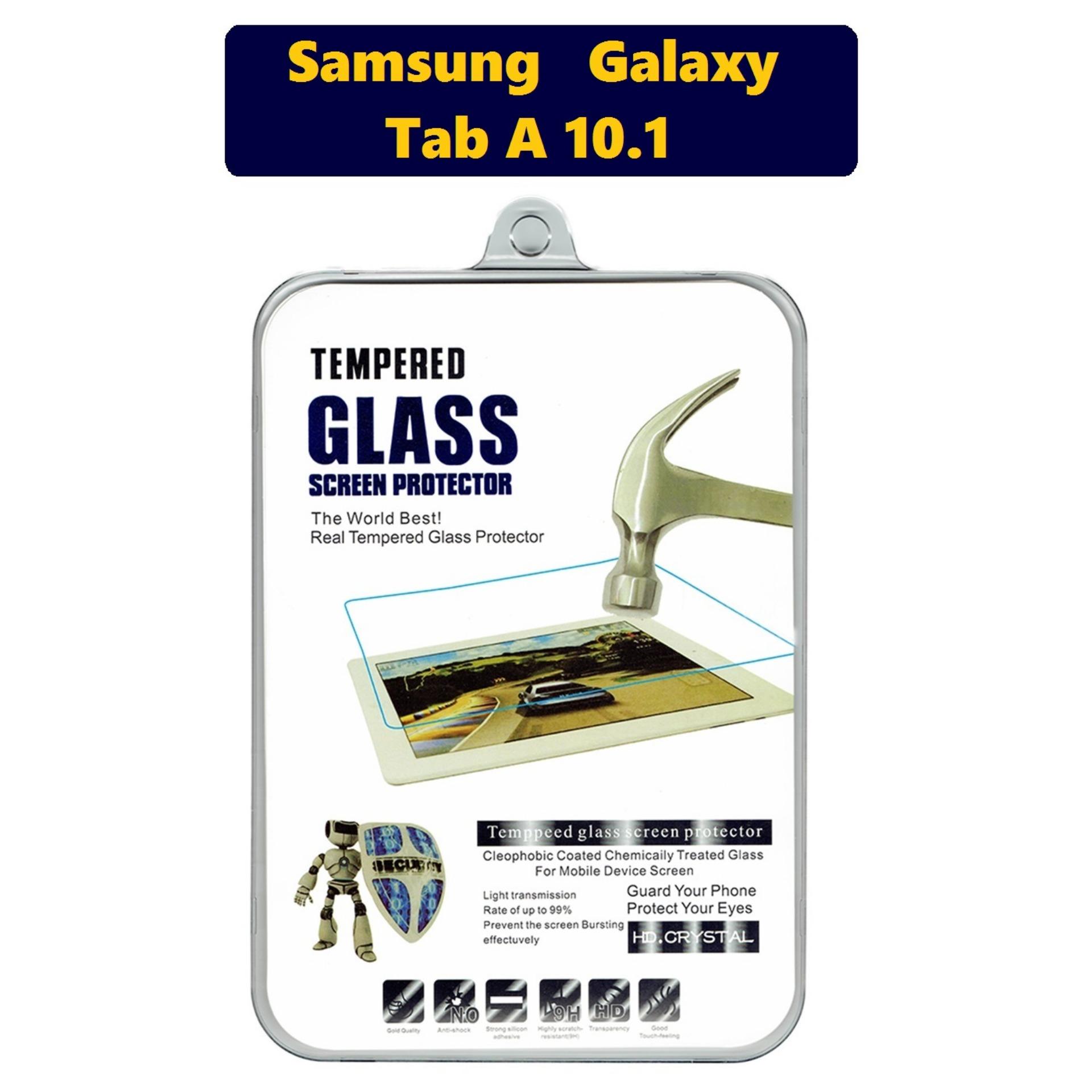 HD Crystal ฟิลม์กระจกนิรภัย Tablet เกรดพรีเมี่ยมแบบใส สำหรับ Samsung Galaxy Tab A 10.1