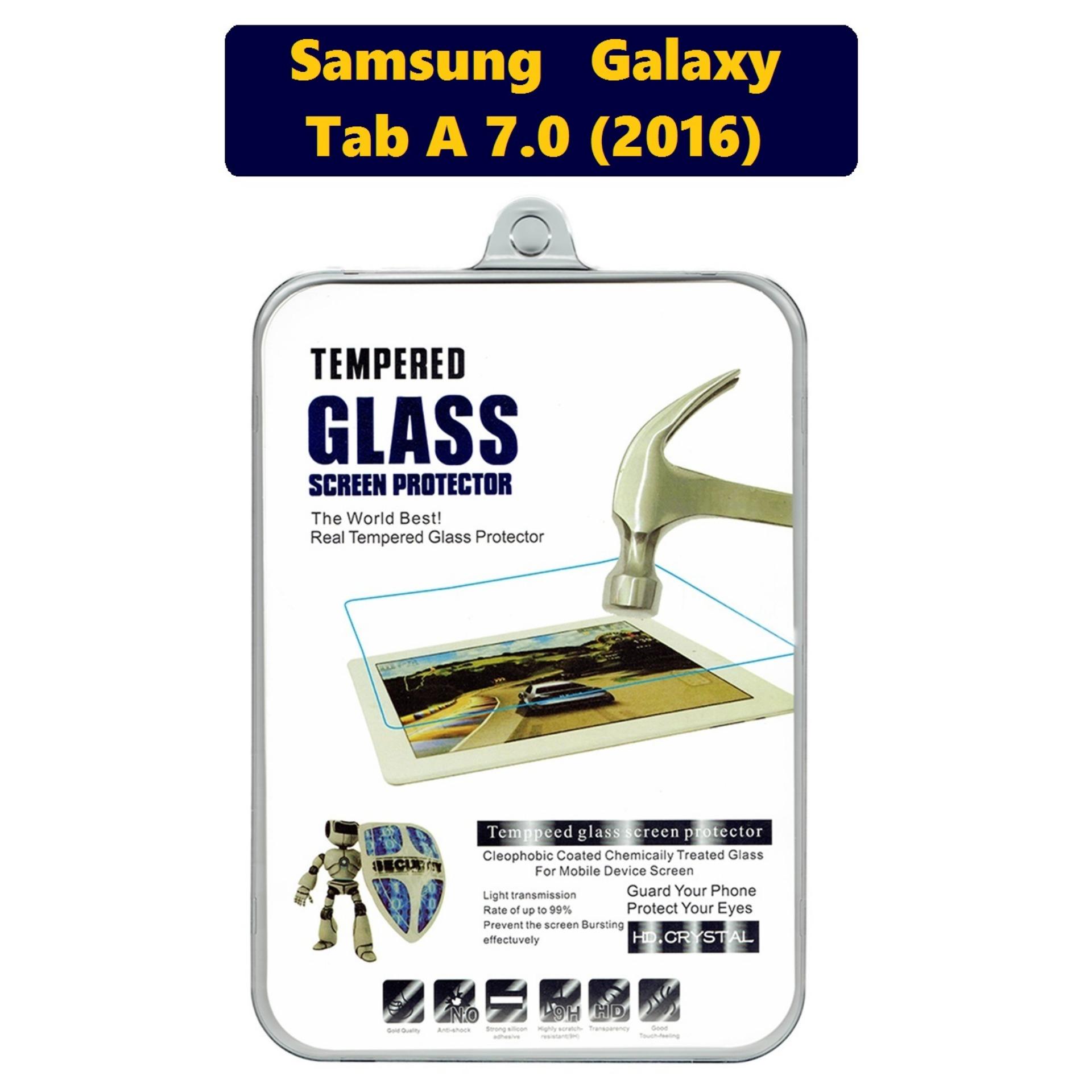 HD Crystal ฟิลม์กระจกนิรภัย Tablet เกรดพรีเมี่ยมแบบใส สำหรับ Samsung Galaxy Tab A 7.0 (2016)