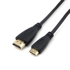 HDMI mini to HDMI cable 1.8M - Black