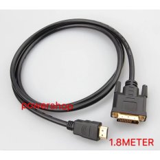 HDMI TO DVI CABLE V1.4 1.8M (BLACK)  