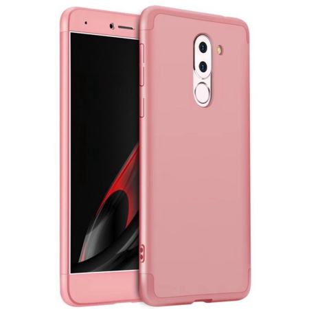 คุณภาพสูงทองคำสีกุหลาบรวมทุกอย่าง PC พลาสติก Gasbag เคสหลังสำหรับ Huawei GR5 2017 - INTL คุณภาพสูงทองคำสีกุหลาบรวมทุกอย่าง PC พลาสติก Gasbag เคสหลังสำหรับ Huawei GR5 2017 - INTL