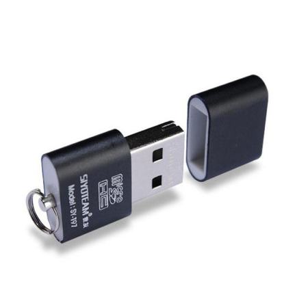 USB ความเร็วสูง 2.0 Micro การ์ดความจำ T - Flash การ์ดความจำอะแดปเตอร์สำหรับตัวอ่าน BK - INTL