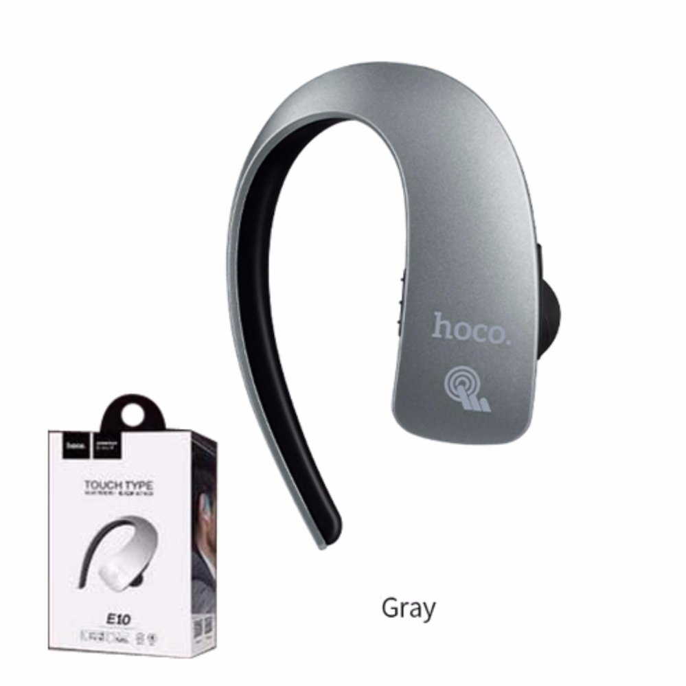 ขาย HOCO E10 หูฟังบลูทูธ ไร้สายแบบสอดคล้องหู Bluetooth(Grey)