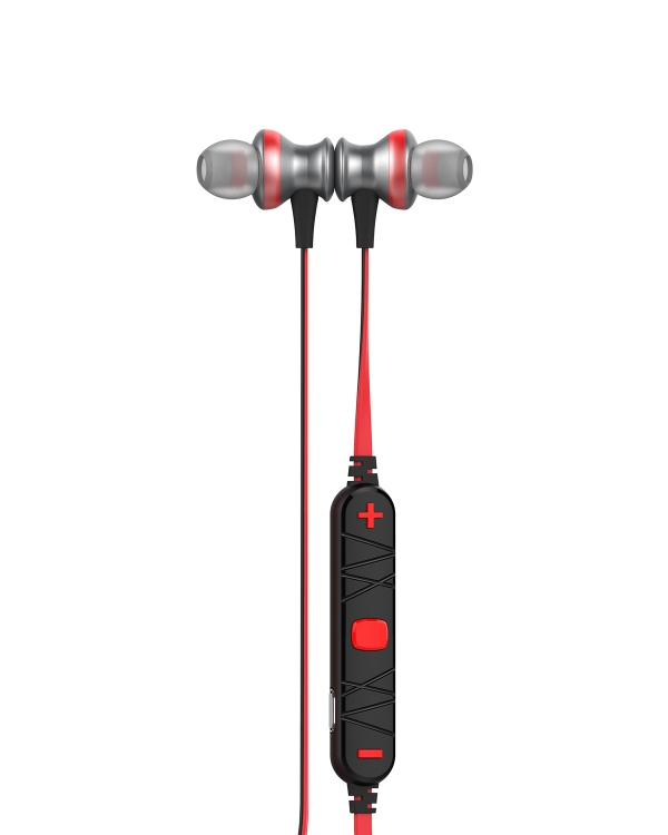 Hoco หูฟังบลูทูธ EPB01 Magnetic Wireless Sport earphone (Bluetooth) สีเทา