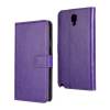กระเป๋าสตางค์แบบพับ HOLSTER PU เคสหนังสำหรับซัมซุงโน้ต 3 (สีม่วง) - INTL : image กระเป๋าสตางค์แบบพับ HOLSTER PU เคสหนังสำหรับซัมซุงโน้ต 3 (สีม่วง) - INTL