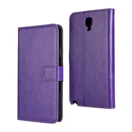 ซื้อเลยนาทีนี้ กระเป๋าสตางค์แบบพับ HOLSTER PU เคสหนังสำหรับซัมซุงโน้ต 3 (สีม่วง) -
INTL กำลังนิยม