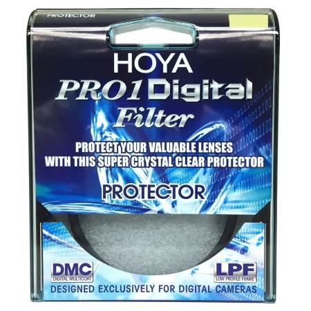 HOYA PRO1D 46 mm Protector DIGITAL Clear Filter DMC LPF - Black