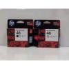 HP 46/Black + HP 46/Color Original ตลับหมึกเเท้ 