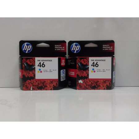 HP 46/Color Original ตลับหมึกเเท้ (แพคคู่) HP 46/Color Original ตลับหมึกเเท้ (แพคคู่)