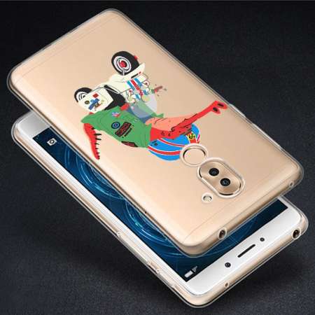 Hug Case TPU เคส huawei GR5 2017 เคสโทรศัพท์พิมพ์ลาย crocodile เนื้อบาง 0.3 mm