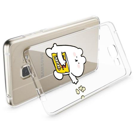 Hug Case TPU เคส Samsung Galaxy J7 Prime เคสโทรศัพท์พิมพ์ลาย 918 เนื้อบาง 0.3 mm