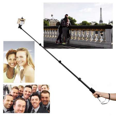 Yunteng Monopod VCT-388 ไม้เซลฟี่มีรีโมทบลูทูธในตัว (สีดำ)  