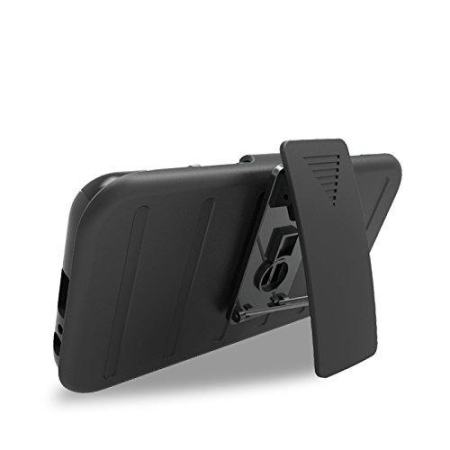 งานหนักไฮบริดกันกระแทกสองชั้นแข็งแรงทนทาน PC + ซิลิโคนยางนิ่มพร้อมเกราะป้องกันคลิปหนีบเข็มขัดสำหรับซัมซุงกาแล็คซี่ A5 2017 A520F - INTL