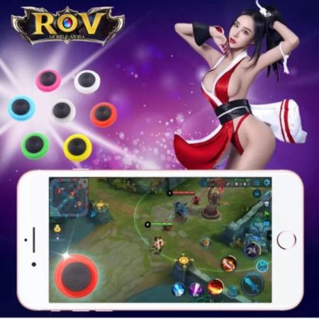 i-joystick จอยสติ๊กสำหรับเกมส์มือถือ สำรับ iphone/samsung mobile phone(Rov) i-joystick รุ่นใหม่ .